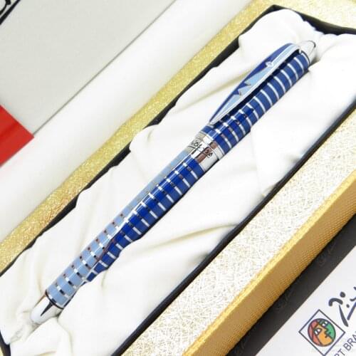 Picasso Fountain Pen Blue Dream of Flowers in Waitz | Picasso Pen | İsme Special Pen
