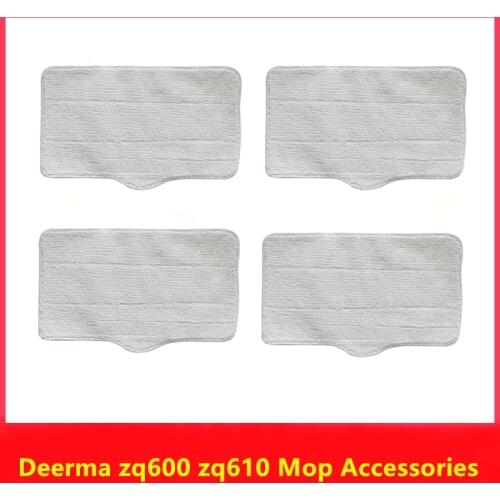 Mop Cloth Parts For XiaoMi Deerma DEM ZQ600 ZQ610 Handhold Steam Vacuum Cleaner Mop Cleaning Pads Replacement Accessories