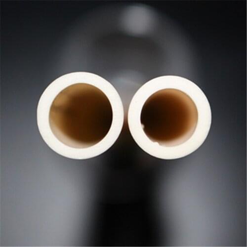 99.5%Al2O3 High Thermal Corundum Tube0.7*0.3*10mm/Round Single-Bore Alumina Tube/Insulating Ceramics For Thermocouple Sensors