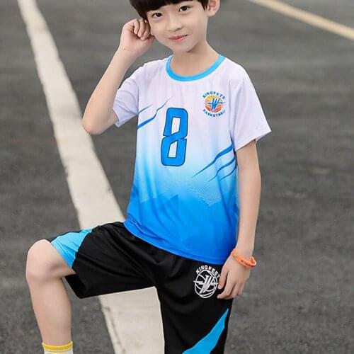 Eight new uniforms two-piece suit boys summer childrens childrens wear