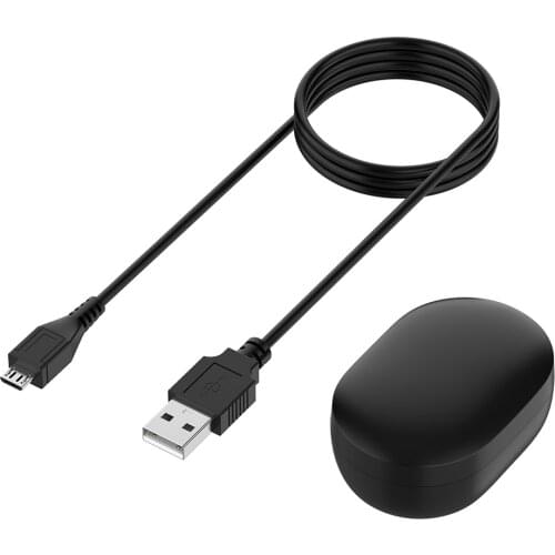 300mAh Replacement Charging Box for Xiaomi Redmi AirDots TWS Earbuds Earphones Accessories with USB Cable Charging Case