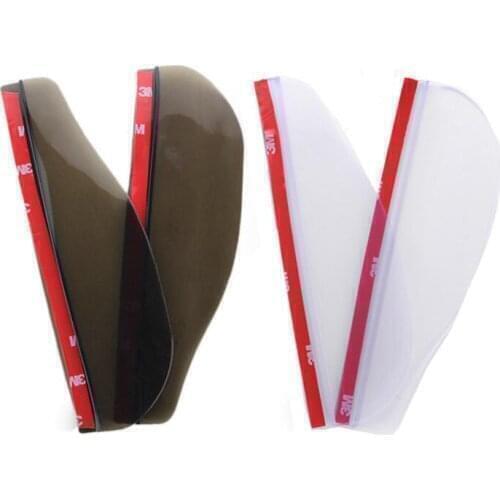 2Pcs Universal Car Rearview Mirror Rain Eyebro For hyundai solaris opel astra j skoda octavia a5 rapid skoda octavia a7 lancer