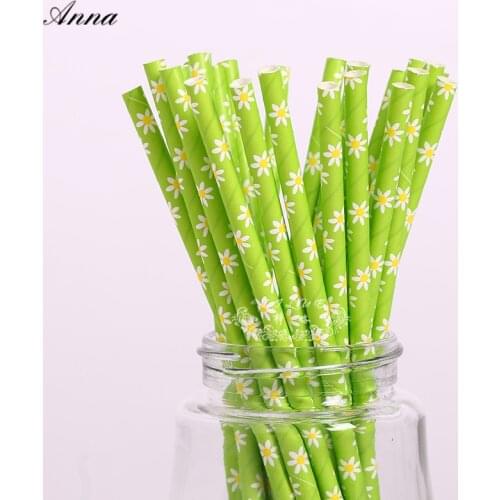 25pcs Paper Drinking Straws StripeParty Wedding Decoration Kids Birthday Baby Shower Christmas Supplies