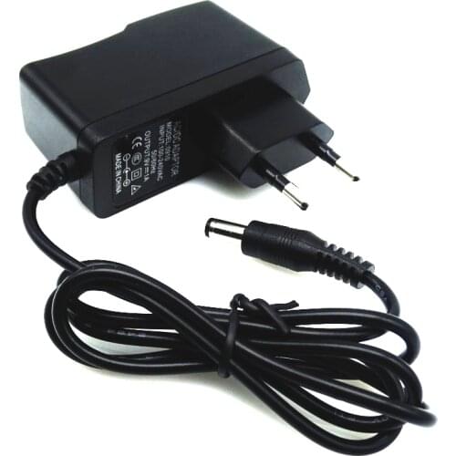 9V 1A DC Power Adapter 5.5mm * 2.1mm Power Supply Interface 100-240V AC Adapter