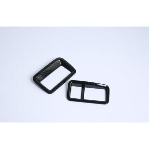 Car Fog Lights Switch Cover Tank Button Trim Headlight Switch Circle Sticker for Toyota C-HR CHR 2016-2020 Accessories