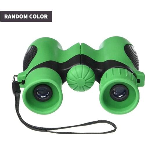 1 Set 8X High Definition Binoculars Toys For Boys And Girls Mini Telescope Sports And Outdoor Binocular Random Color