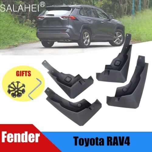 4 PCS/Set Front Rear Car Mudflap For Toyota RAV4 XA50 50 2019-2020 Fender Mud Flaps Guard Splash Flap Mudguards Accessories