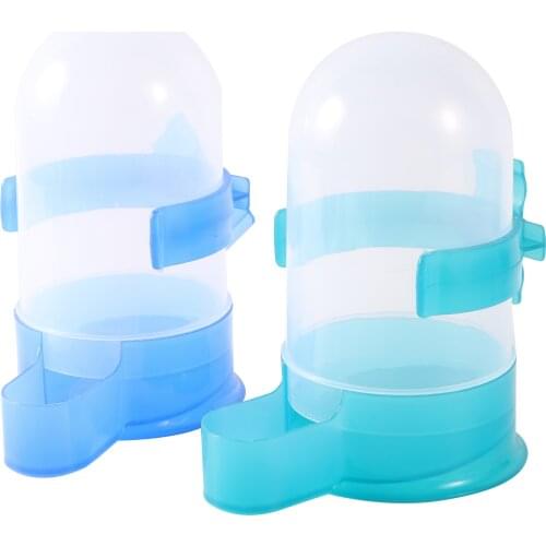 Bird feeder Automatic Drinker Bird Food Container Pigeon Parrot Drinking Water Feeding Dual Use Parrot Pet Supplies 1 pc