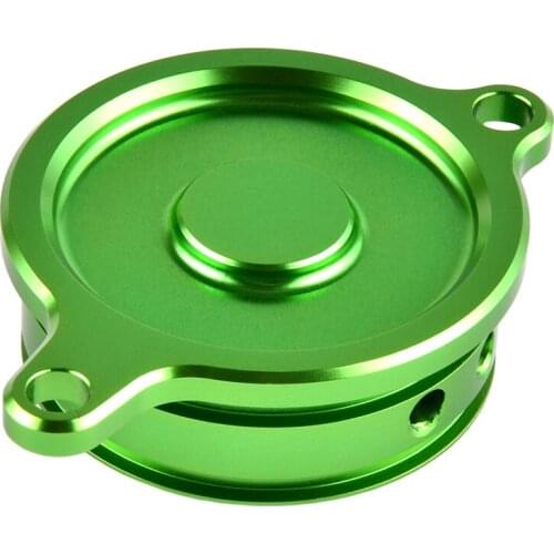 Motorcycle Oil Filter Cover Cap For Kawasaki KLX450R KX450F KLX KX 450 F 2006 2007 2008-2015 2014 2013 2012 2011 2010 2009