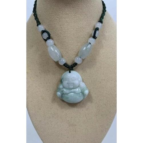 Hot Selling Natural Men Women Hand-Carved Jade Pendant Fashion Boutique Fashion Jewelry Charm Necklace Gifts