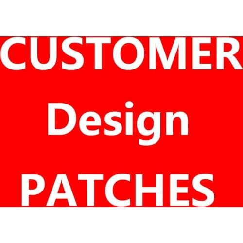 Custom design patches For Clothing Embroidered Iron on patch DIY Stripes Badges