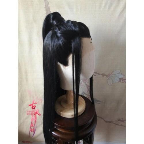 New Grandmaster of Demonic Cultivation The Untamed Wuxian Wangji Xue yang Cosplay Hair Wig Chen qinglin