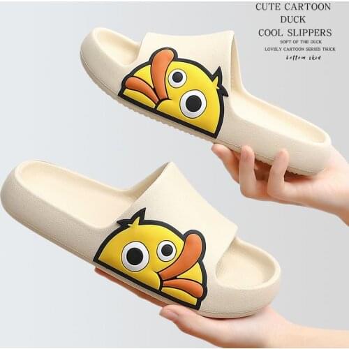 WEH Slippers men Camouflage Pattern Outdoor Flip Flops Summer Beach Sandals Fish Mouth Slippers Printed Womens Non-slip Slides