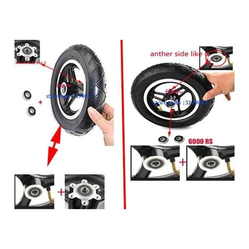10 Inch Scooter Wheel Hub Alumnium Alloy Wheel Frame for 10x2.125 Tire Electric Scooter 10x2.125 Wheel Rim for