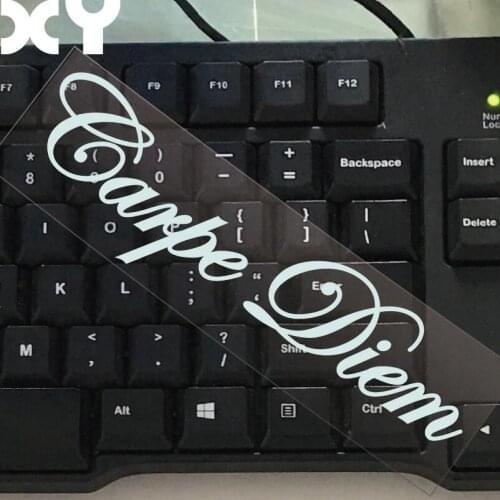 Reflective Cute Car Stickers Funny Cartoon Stickers Carpe Diem Vinyl Film Car Stickers Automobiles Decals Drop Shipping