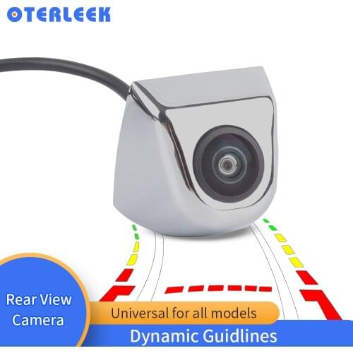 Universal Dynamic Trajectory Car Rear Camera With Waterproof Good Quality Black and Chrome Optional