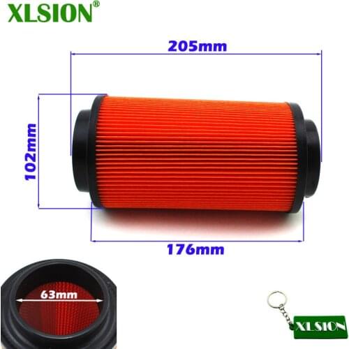 XLSION 7080595 Air Filter For Polaris Ranger Worker Xplorer Scrambler 500 Sportsman 335 400 450 500 570 600 700 850 1000 ATVQuad