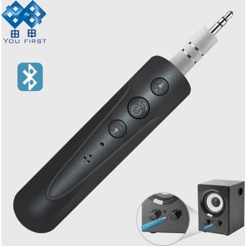 YOU FIRST USB Bluetooth Receiver 3.5mm Receptor Bluetooth Adapter Bluetooth AUX 3.5mm For Xiaomi iPhone Huawei Honor