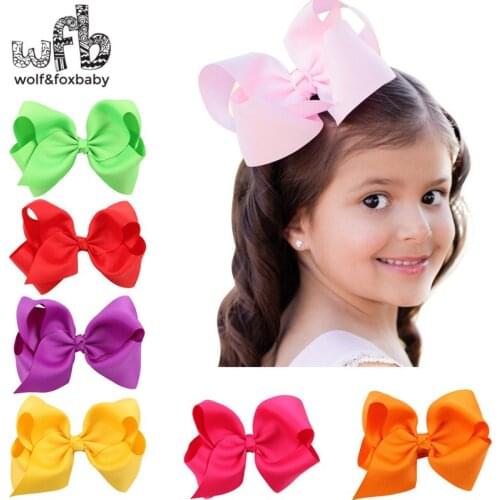Retail bowknot hairpin fashion hair accessories headwear baby infant Kids children