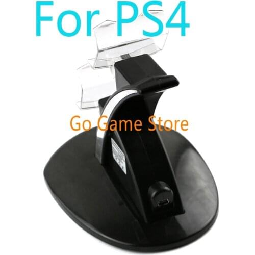 1pc for PS4 Controller Charging Base LED Charger Station Stand with Charge Cable for Playstation 4 PS4 Dual Charge Dock