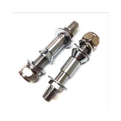 2 X Side Mirrors Turn Signal Adapter Mounting Bolts Kit For Harley Springer Heritage Street Bike Dirt Bike Chrome