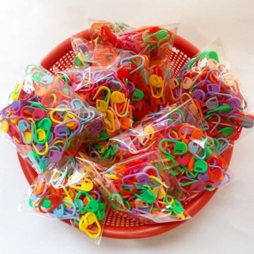 Craft Locking Stitch Accessories Wool Sweater Weaving Tools Needle Clip Drop Ship Plastic Markers Holder