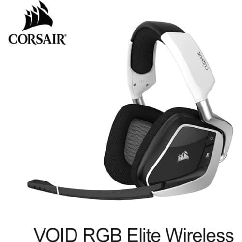 Corsair Void RGB Elite Wireless Premium Gaming Headset with 7.1 Surround Sound - Discord Certified - Works with PC, PS5 and PS4