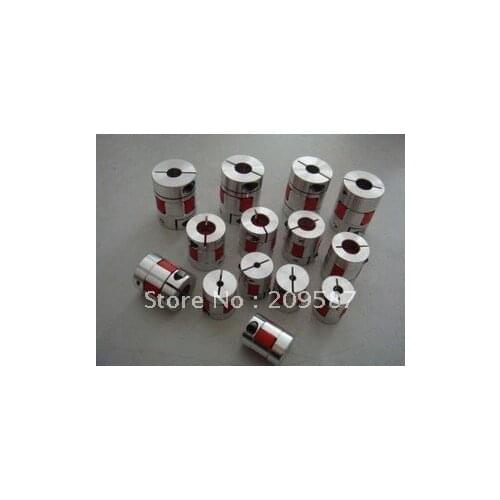 BF 6.35mm x 10mm CNC Flexible Plum Coupling Shaft Coupler D25 L30