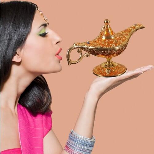 Large # best birthday present # TOP COOL Southeast Asia India Efficacious Omnipotent Wishing the magic lamp talisman