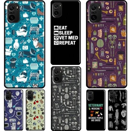 X-Ray Veterinary Medicine For Xiaomi Redmi Note 9 Pro Note8 8T 9S Note 10 Pro Case For Redmi 9T K40 9 9A 9C Cover