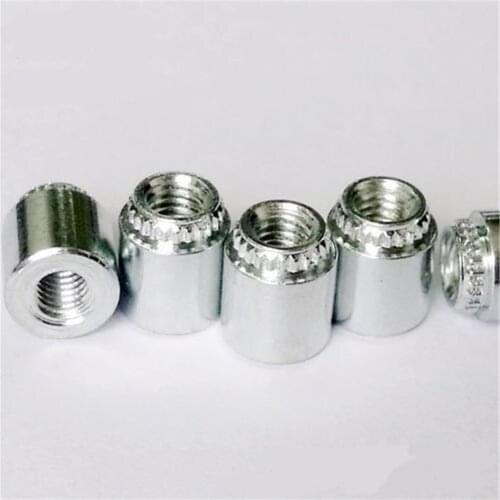 KFE-4.2 PEM Broaching Standoffs Fasteners for Metal Sheets and Panels Server Cabinet PCB Mounting into Printed Circuit Boards PC