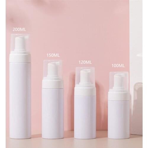 100/120/150/200ml Foaming Bottle Liquid Soap Whipped Mousse Points Bottling Shampoo Lotion Shower Gel Foam Pump Dispenser