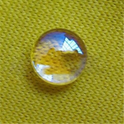 Customized Diameter 6.0 Focal Length 12mm Glass Aspherical Laser Lens Collimator Laser Focusing Mirror