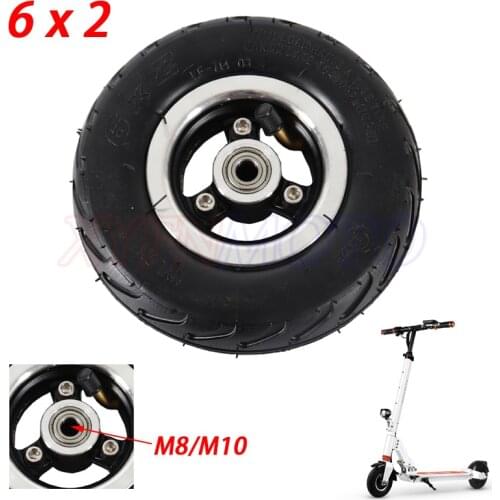 6 inch 6X2 Wheels set or Tire or Inner Tube Electric Scooter Wheel Chair Truck Use 6" Tire Tyre F0 Pneumatic Trolley Cart