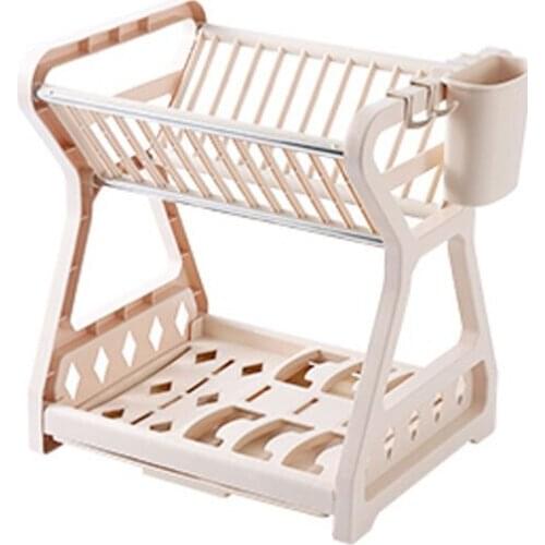 Kitchen shelves, utensils and utensils, air washing, draining, bowl rack, cupboard, bowl, dish, plate knife storage box