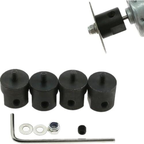 M3-3.17mm/4mm/5mm/6mm Motor Shaft Coupler Sleeve Saw Blade Coupling Joint Connector Saw Chuck Adapter