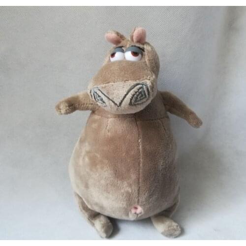 Small 20cm lovely cartoon hippo plush toy soft doll baby toy gift b1455