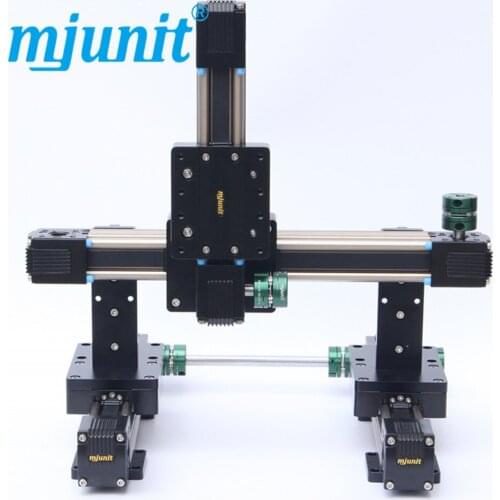 Mjunit xyz 3 axis synchronous belt slide linear guide module manipulator with non-standard customization for underwear silicone