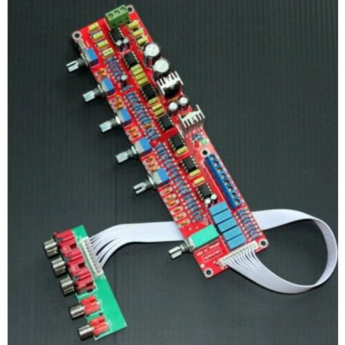 NE5532 HIFI 5.1 LOW PASS 50-150Hz Tone preamplifier completed board