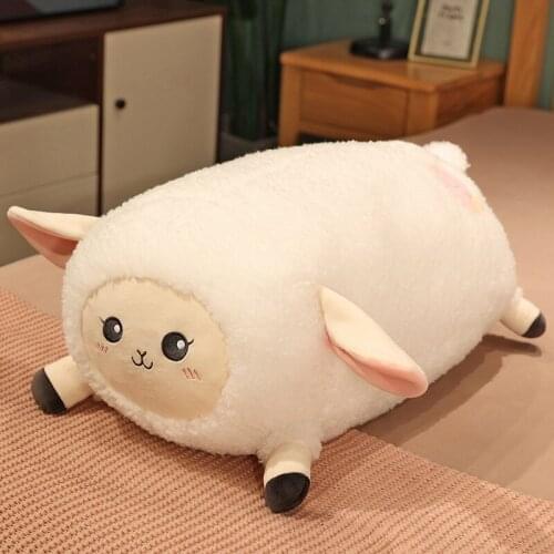 New 28/40/55 cm cute dumplings sheep plush pillow cushion soft plush animal sheep doll pretty Christmas gift girl gift