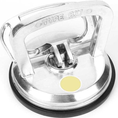 50KG Strong Glass Sucker Manual Suction Cup Aluminum Alloy Glass Lifter Puller Single Claws for Glass Floor Ceramic Tiles