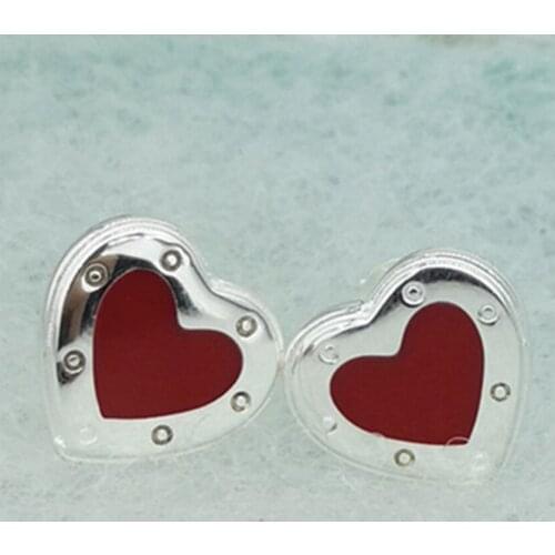 Ms euramerican fashion stud earrings holiday gifts Lovely multi-color optional Sterling silver925