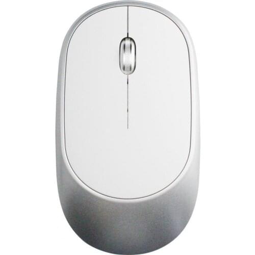 Ultra-Thin 2.4Ghz Mute Button Rechargeable Wireless Mouse Home PC Accessory