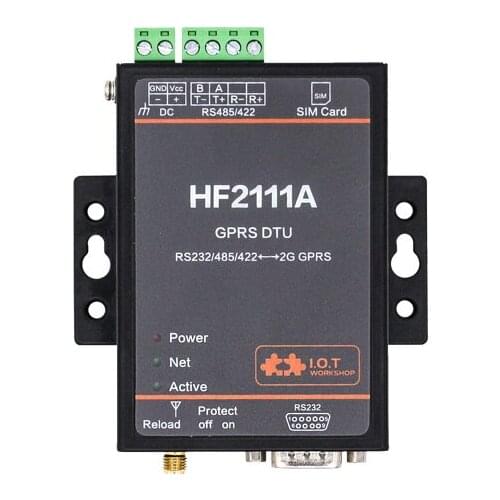 Serial Server Device GPRS DTU RS232/RS422/RS485 to GSM/GPRS 2G/3G/4G wireless data transmission terminal