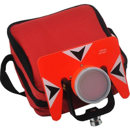 2020 High quality Red single prism for Nikon Sokkia Topcon south trimbel Total Station prisms Surveying AK18 with soft bag