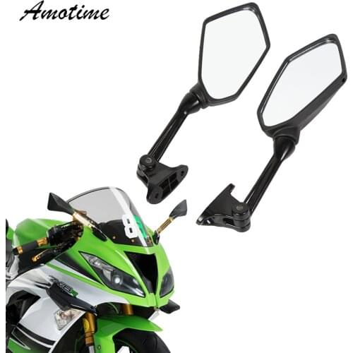 Rear View Mirrors For Kawasaki ZX6R ZX-6R ZX 6R 636 ZX600R 2009 2010 2011 2012 09 10 11 12