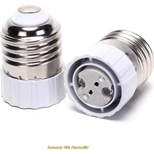 1 Pcs E27 To MR16 Base Converter E27 Lamp Holder Adapter Screw Socket E27 To GU5.3 G4