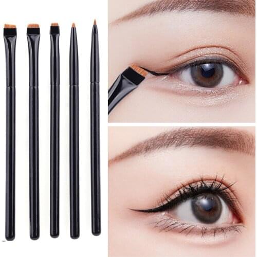 1PC Brow Contour Brush Eyebrow Eyeliner Brush Professional Small Angled Eyebrow Brush High Quality Brand Makeup Brush Tools