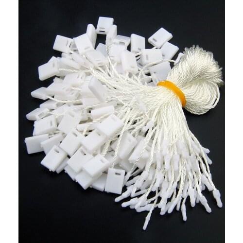 100pcs Clothing Cords For Paper Tags Polyester Lanyard Rope Hanging Tablets for Garment Bag Tag Cards DIY Clothing Accessories