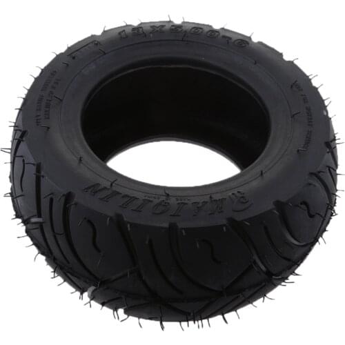 13x5.00-6 Inch Tread Tire Tubeless Rubber for Electric Mini Pocket Bike Scooter Go Kart ATV Quad Dirt bike